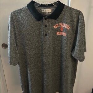 San Francisco Giants Polo Shirt
Gray Black Mens Baseball Size
XXL